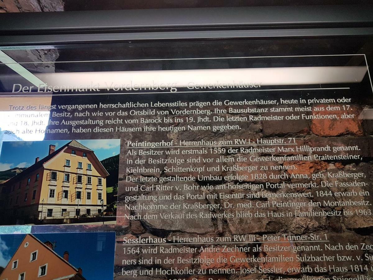 Vermietung Ronner Vordernberg Εξωτερικό φωτογραφία